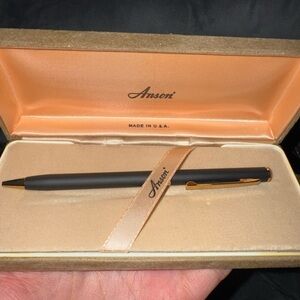 Anson Black and Gold Pen